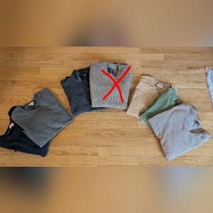 Men's Sweaters - Pack of 6 - GAP, J CREW, OLD NAVY